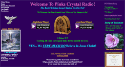 Desktop Screenshot of pinkscrystalradio.com